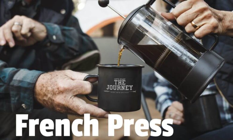how to use the french press coffee