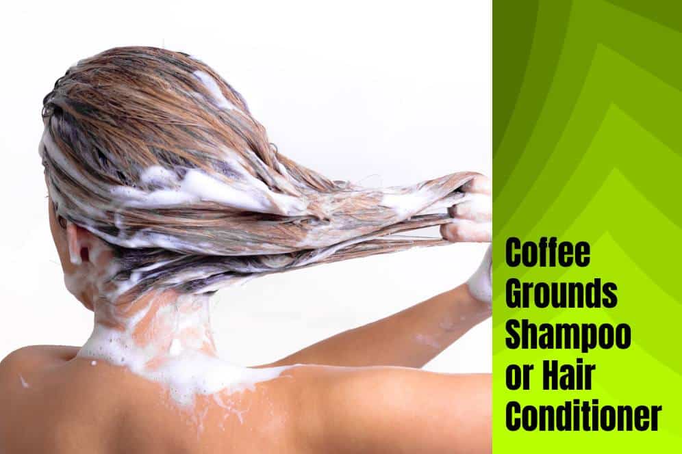 Coffee Grounds Shampoo or Hair Conditioner