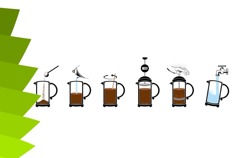 Step By Step French Press Instructions 