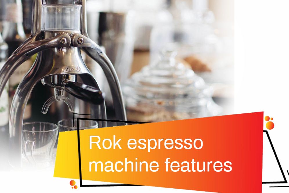 Rok espresso machine features