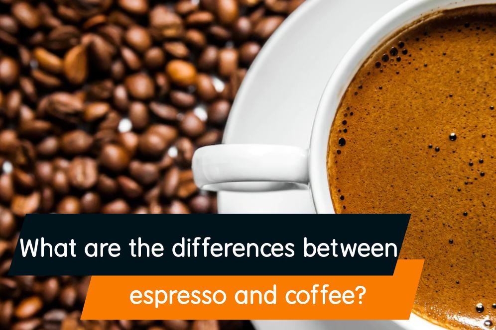 What are the differences between espresso and coffee?