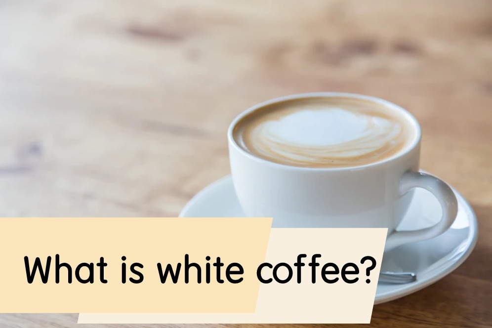 What is white coffee?