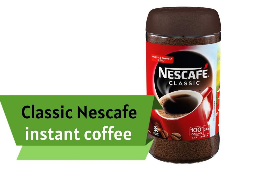 Classic Nescafe instant coffee