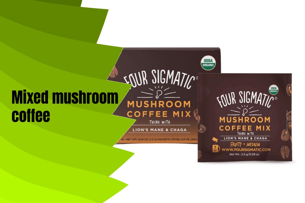 Mixed mushroom coffee