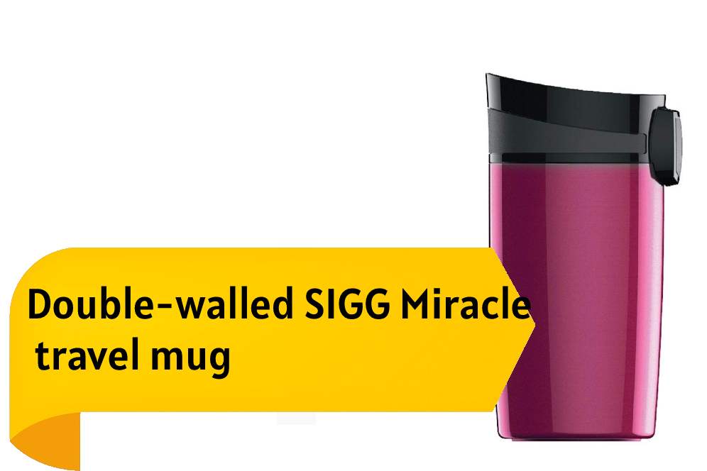 Double-walled SIGG Miracle travel mug