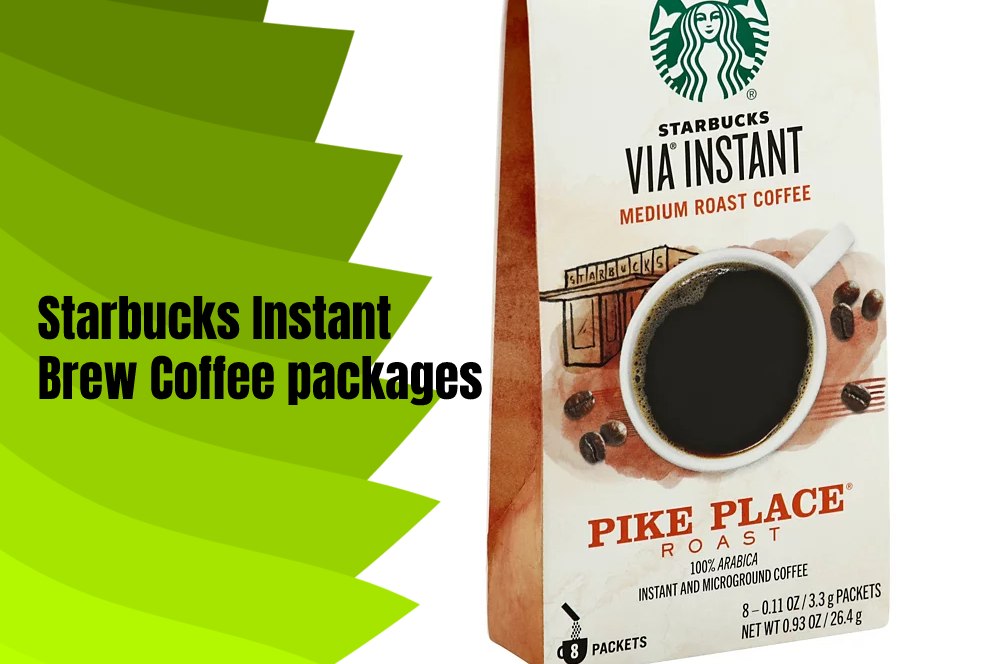 Starbucks Instant Brew Coffee packages