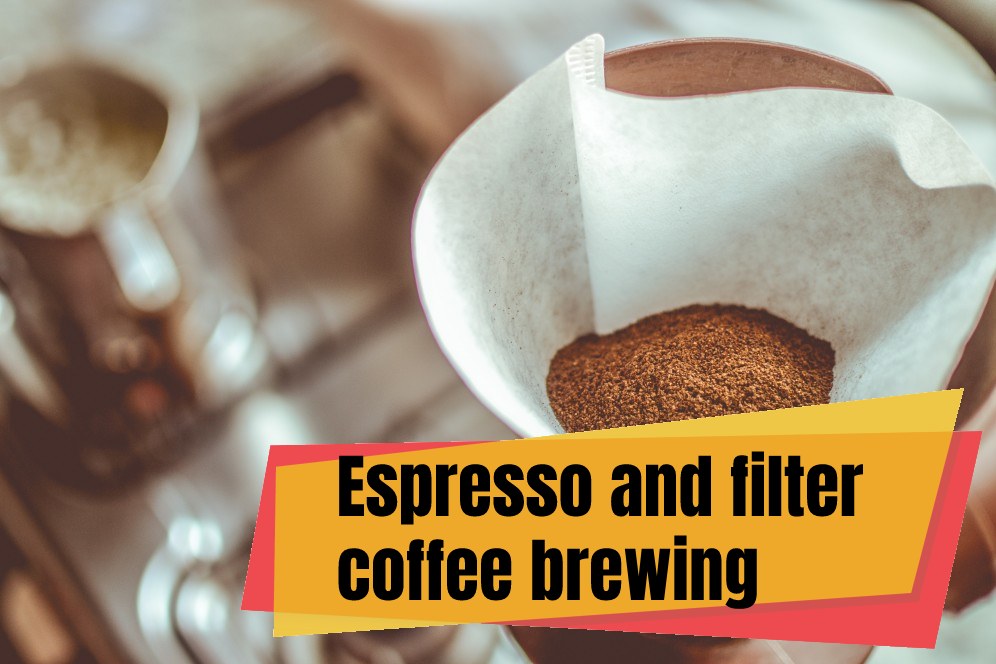 Espresso and filter coffee brewing equipment