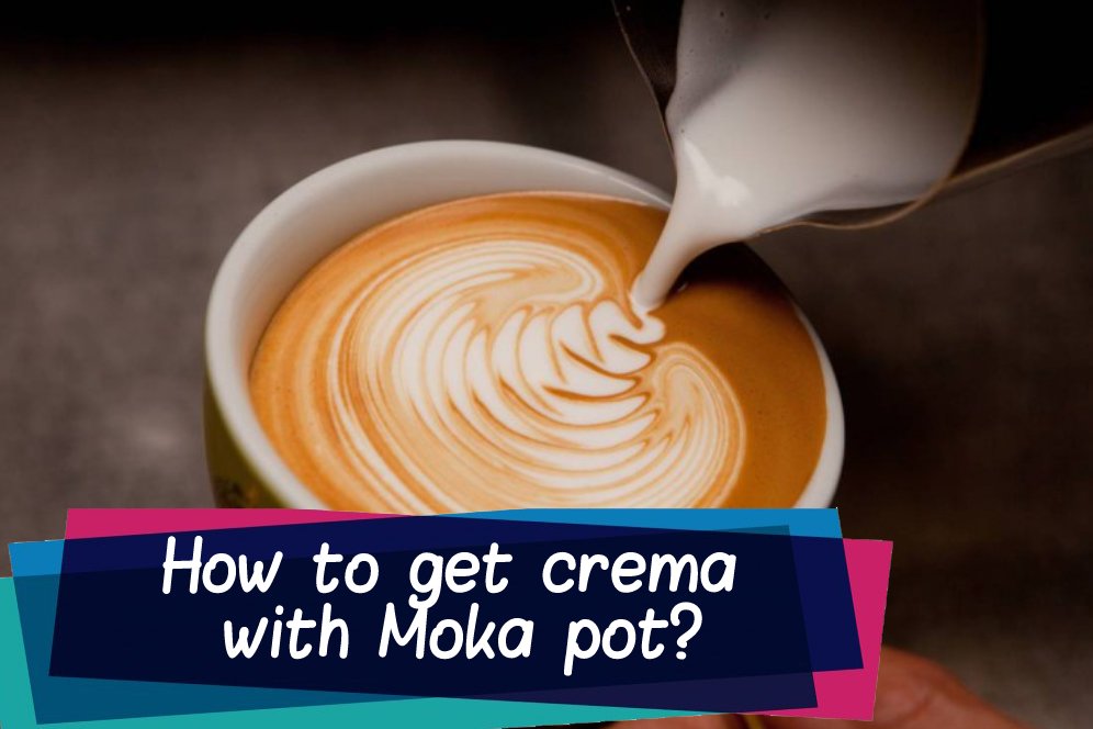 How to get crema with Moka pot?