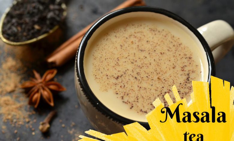 chai masala powder recipe, masala tea powder