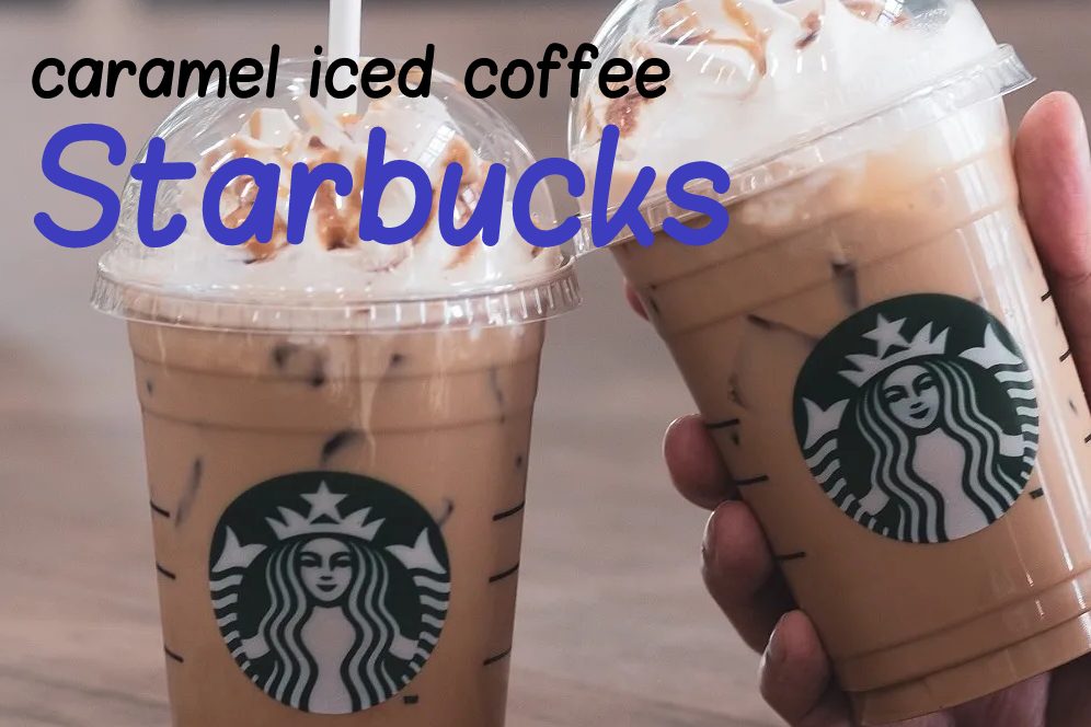 caramel iced coffee Starbucks recipe
