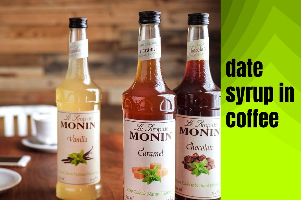 date syrup in coffee