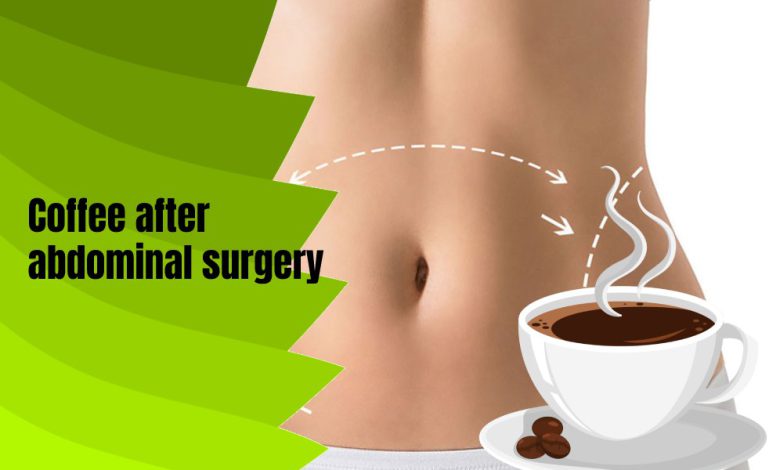 Coffee after abdominal surgery