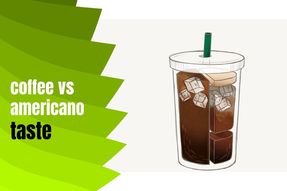 coffee vs americano taste