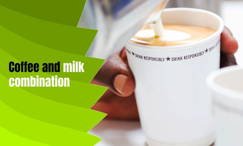 Coffee and milk combination