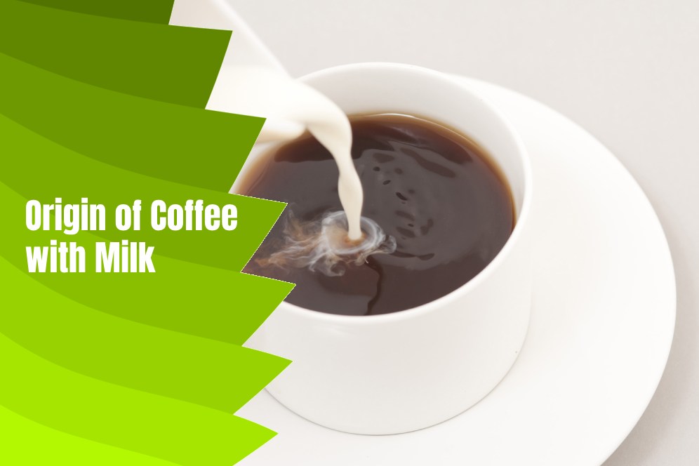 What is coffee mixed with milk called? 