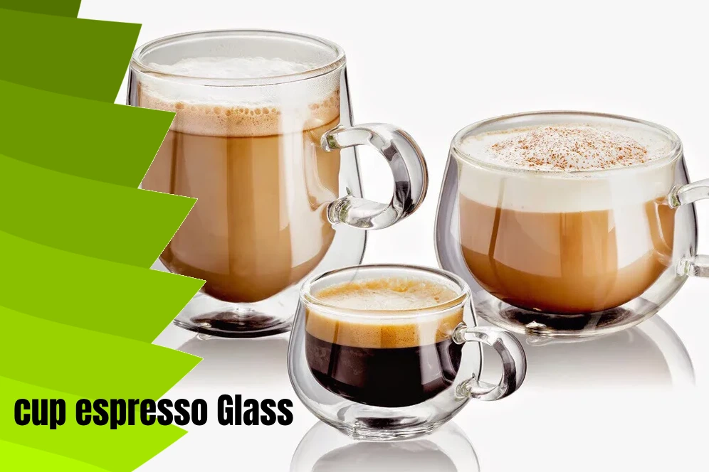 cup espresso Glass